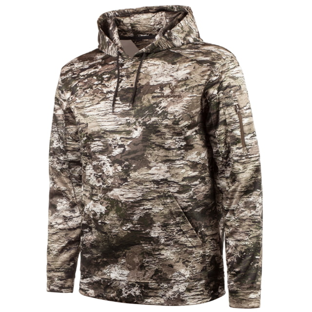 Huntworth Harrison Mid Weight Performance Fleece Hunting Hoodie - Mens Tarnen Large