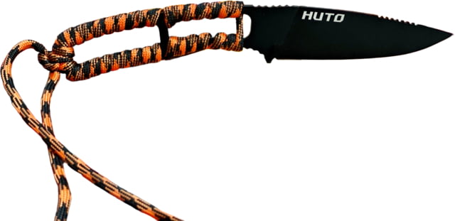 Huto Lifestyle EXO-Skeleton High Mountain M390 Steel 3.25in Fixed Blade Knife Black Parkarized Orange/Black EXOSKTNHGHMTN390PO/B - Huto Lifestyle
