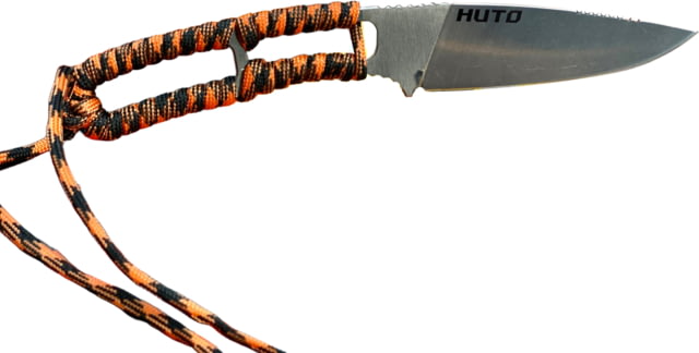 Huto Lifestyle EXO-Skeleton High Mountain M390 Steel 3.25in Fixed Blade Knife Satin Orange/Black EXOSKTNHGHMTNM390SO/B - Huto Lifestyle