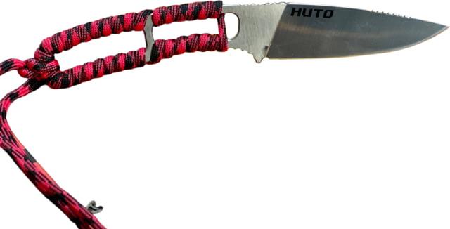Huto Lifestyle EXO-Skeleton High Mountain M390 Steel 3.25in Fixed Blade Knife Satin Red/black EXOSKTNHGHMTNM390SR/B - Huto Lifestyle