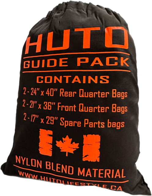 Huto Lifestyle Huto Guide Pack Game Bag Set 6 Bag Set Orange - Huto Lifestyle