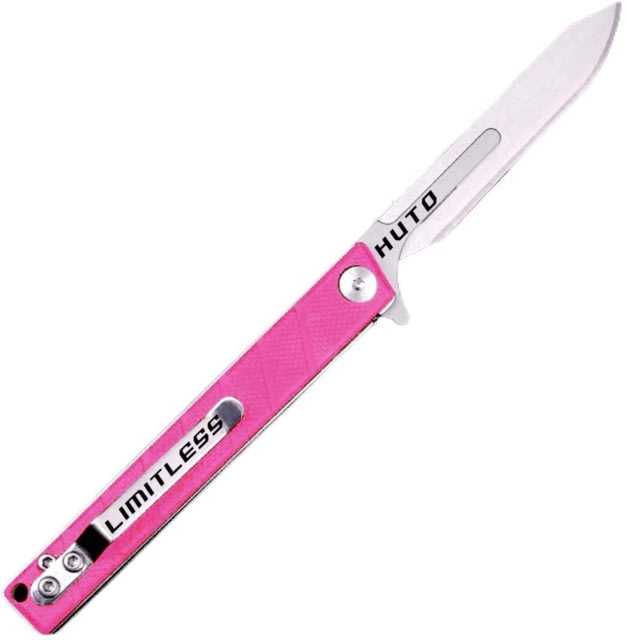Huto Lifestyle Limitless Folding Replacement Blade Knife Pink - Huto Lifestyle