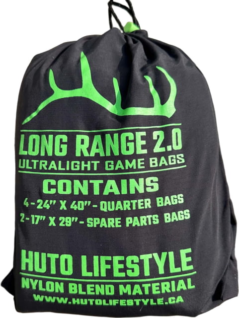 Huto Lifestyle Long Range Game Bag Set 2.0 6 Bags Orange - Huto Lifestyle