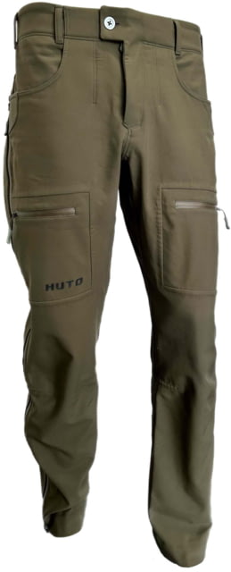 Huto Lifestyle Multi Climate Water Resistant Hunting Pants Army Green 32x33