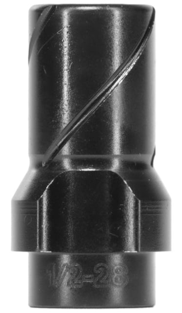 HUXWRX 3-Lug Muzzle Device 9 1/2x28 Black - Huxwrx