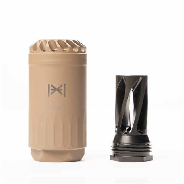 HUXWRX Blastphemy & Flash Hider 556 1/2x28 FDE HUX - Huxwrx