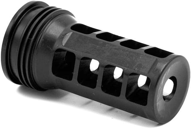 HUXWRX ELR Muzzle Brake 338 3/4x20 Titanium Black - Huxwrx