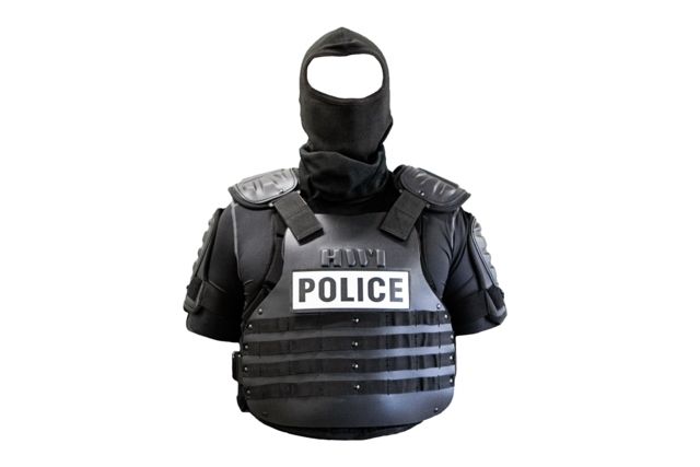 HWI Gear ED100 Chest Protector W/Shoulder And Upper Arm Gen 2 Black XL/XXL CP100-GEN II-XL/XXL - Hwi Gear