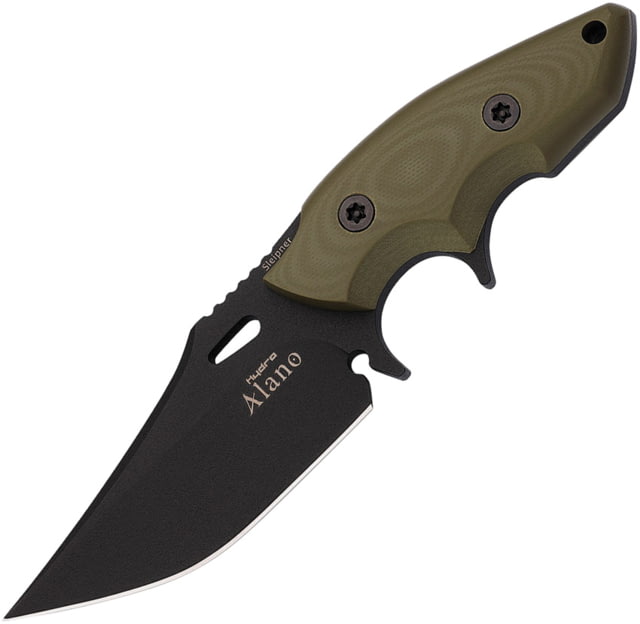 Hydra Knives Alano Fixed Blade Green HKS18BLG - Hydra Knives