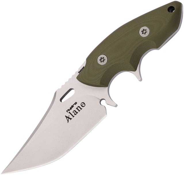 Hydra Knives Alano Fixed Blade Green HKS18SAG - Hydra Knives