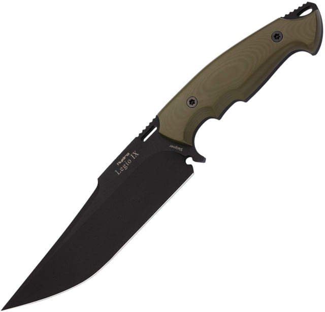 Hydra Knives Legio IX Fixed Blade Green HKS17BLG - Hydra Knives
