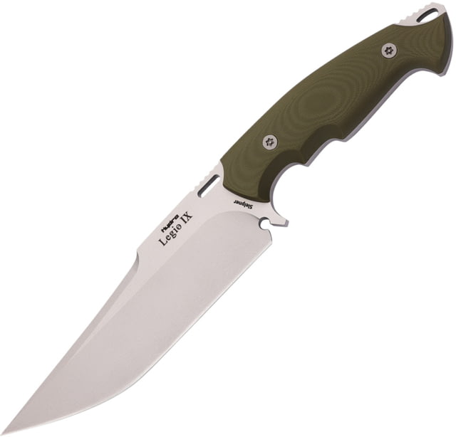 Hydra Knives Legio IX Fixed Blade Green HKS17SAG - Hydra Knives
