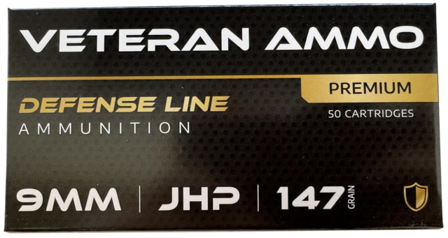 Hyperion Munitions 9mm Luger 147 Grain Pistol Ammo 50 Rounds - Garaysar