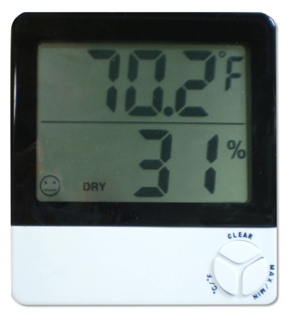 Hyskore Digital Hygrometer LCD Display - Hyskore