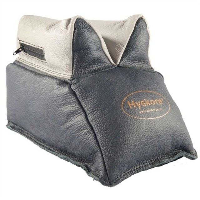Hyskore Rabbit Ear Leather Shooting Rest Bag Black / Gray
