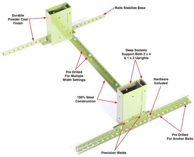 Hyskore Target Hound 1000 Yards Target Stand Od Green