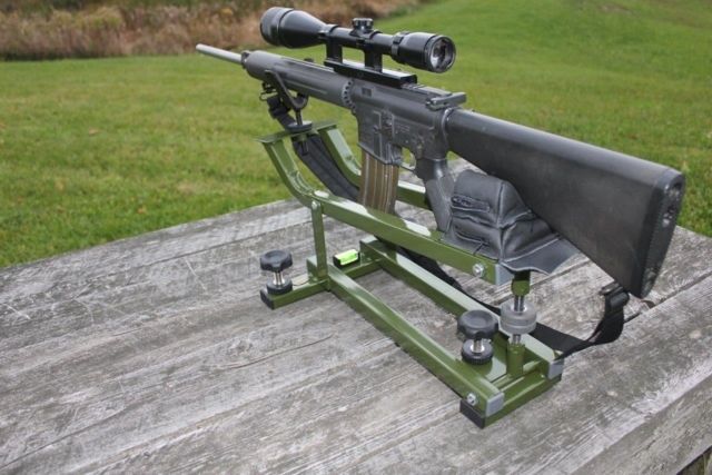 Hyskore X-Ring Precision Shooting Rest Black/OD Green - Hyskore