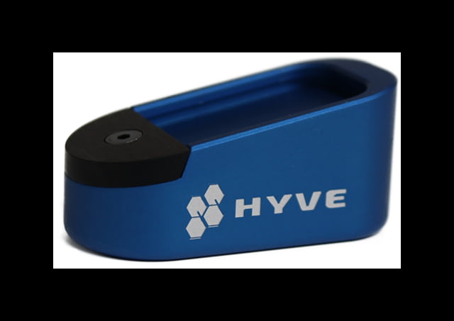 HYVE Technologies CA Edition Magazine Base Pad Glock 19 Blue Small - HYVE Technologies