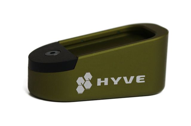 HYVE Technologies CA Edition Magazine Base Pad Glock 19 OD Green Small - Hyve Technologies