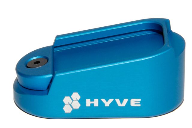 HYVE Technologies CA Edition Magazine Base Pad Glock 26/27/33 Blue Small - Hyve Technologies