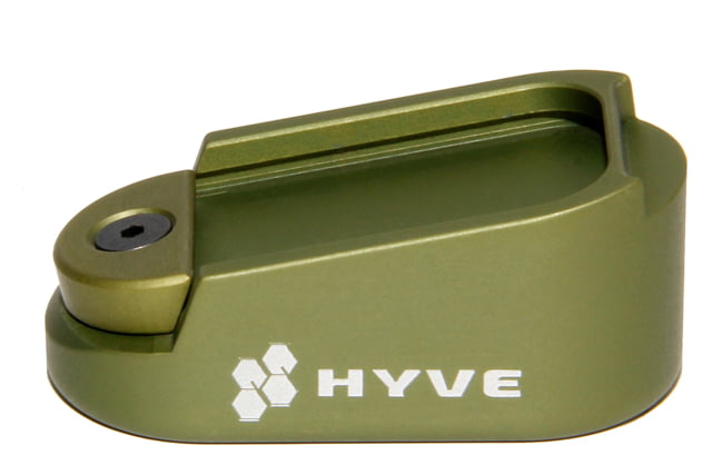 HYVE Technologies CA Edition Magazine Base Pad Glock 26/27/33 OD Green Small - Hyve Technologies