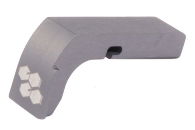 HYVE Technologies Extended Magazine Release, Glock 17/19/22/23/26/27/31/32/33/34/35/37/38/39 Gen3, Gray, Small, G19-R3-3