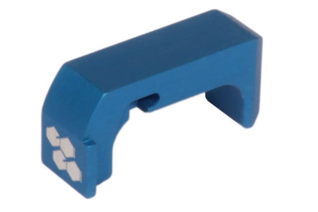 HYVE Technologies Extended Magazine Release Glock 43 Blue Small - Hyve Technologies