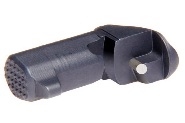 USED HYVE Technologies Extended Magazine Release Smith & Wesson M&P Shield 9mm/ .40 Cal Gray Small SW9-R0-3 EDEMO1 Used Condition Fair - HYVE Technologies