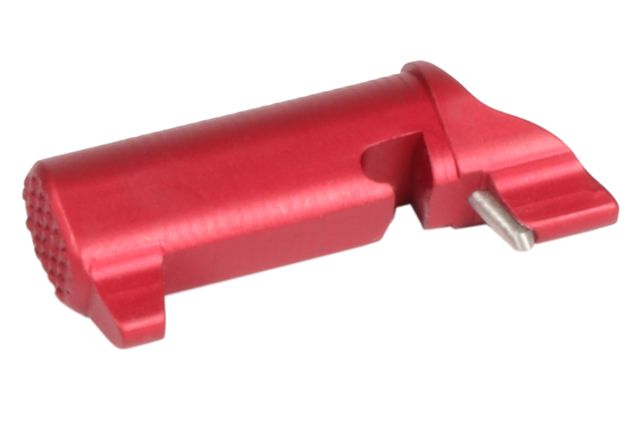 HYVE Technologies Extended Magazine Release Smith & Wesson M&P9/ 9c/ 40/ 40c Red Small - Hyve Technologies