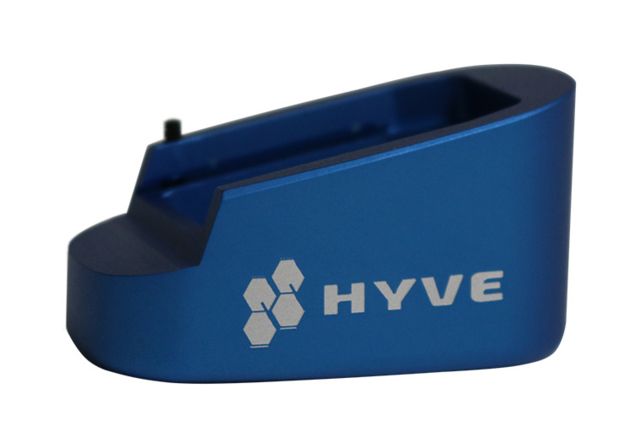HYVE Technologies Magazine Extension Base Pad CZ P-10C 3-Round Blue Small - Hyve Technologies