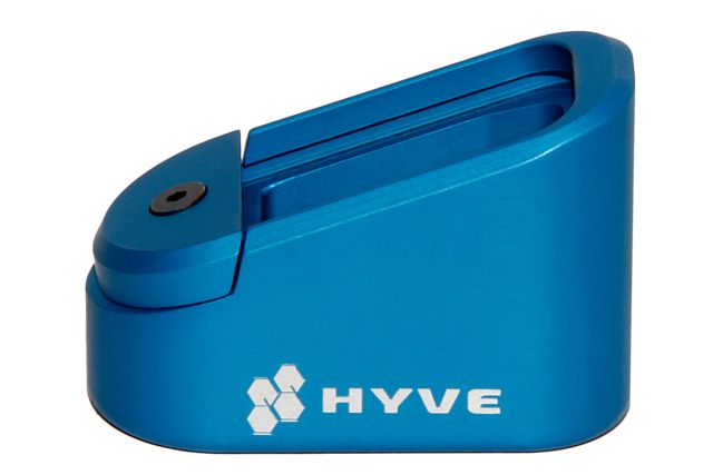 HYVE Technologies Magazine Extension Base Pad Glock 17/34 Blue Small - Hyve Technologies