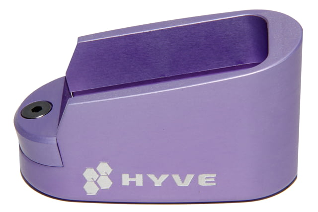 HYVE Technologies Magazine Extension Base Pad Glock 36 1-Round Violet Small - Hyve Technologies