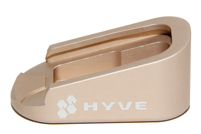 HYVE Technologies Magazine Extension Base Pad Glock 42 1-Round Tan Small - Hyve Technologies