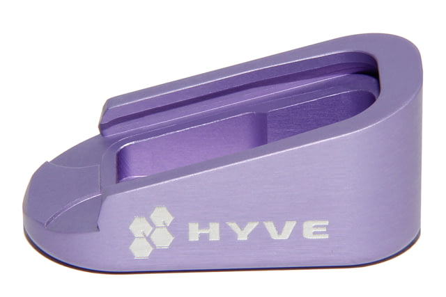 HYVE Technologies Magazine Extension Base Pad Glock 42 1-Round Violet Small - Hyve Technologies