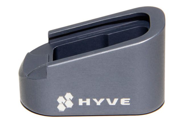 HYVE Technologies Magazine Extension Base Pad Glock 42 2-Round Gray Small - Hyve Technologies