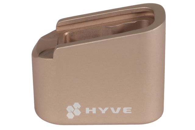 HYVE Technologies Magazine Extension Base Pad Glock 43 3-Round Tan Small - Hyve Technologies