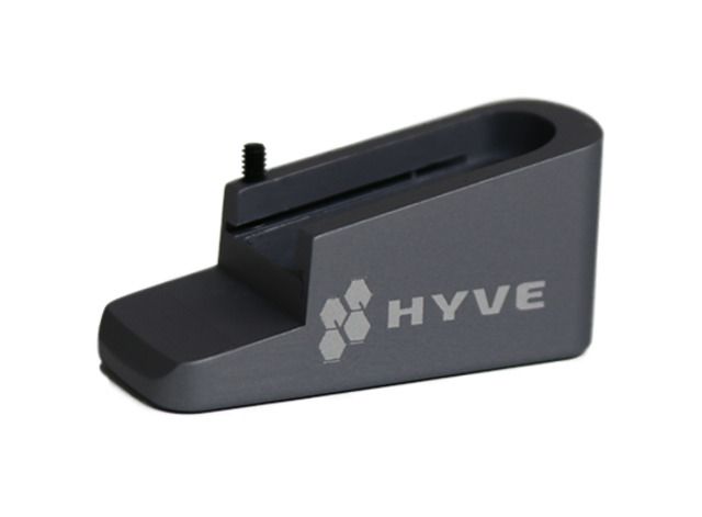 HYVE Technologies Magazine Extension Base Pad Ruger LCP II 1-Round Gray Small - Hyve Technologies