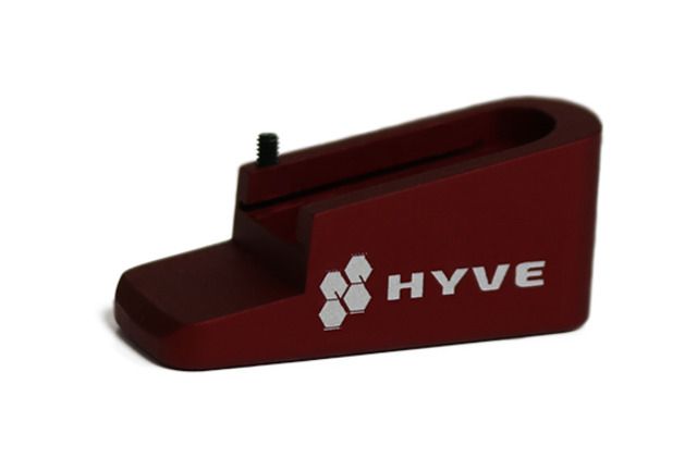 HYVE Technologies Magazine Extension Base Pad Ruger LCP II 1-Round Red Small - HYVE Technologies