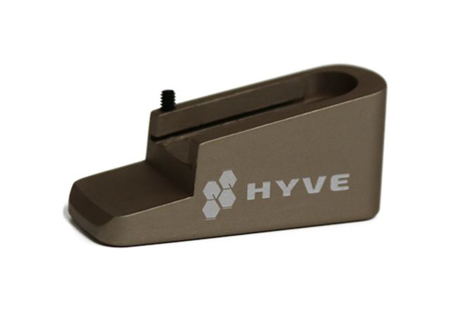 HYVE Technologies Magazine Extension Base Pad Ruger LCP II 1-Round Tan Small - Hyve Technologies
