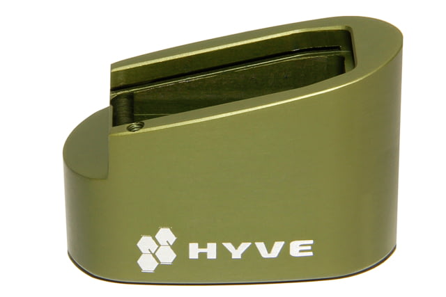 HYVE Technologies Magazine Extension Base Pad Smith & Wesson M&P Shield .45 1-Round OD Green Small - HYVE Technologies