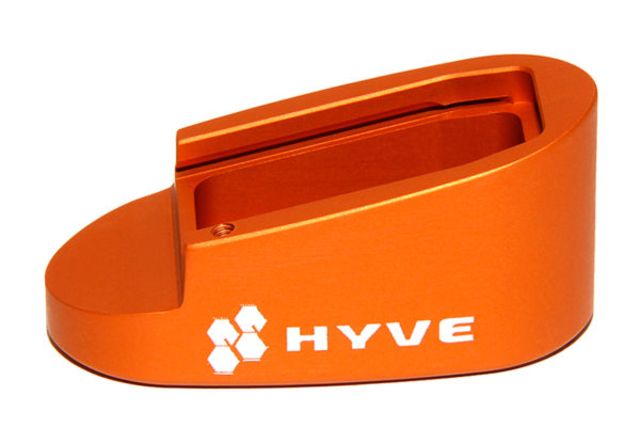 HYVE Technologies Magazine Extension Base Pad Smith & Wesson M&P Shield 9mm 7-Round Mag 1-Round Copper Small - Hyve Technologies