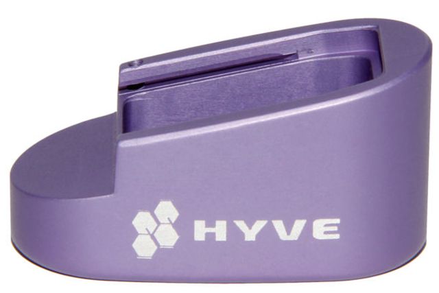 HYVE Technologies Magazine Extension Base Pad Smith & Wesson M&P9c 3-Round Violet Small - Hyve Technologies