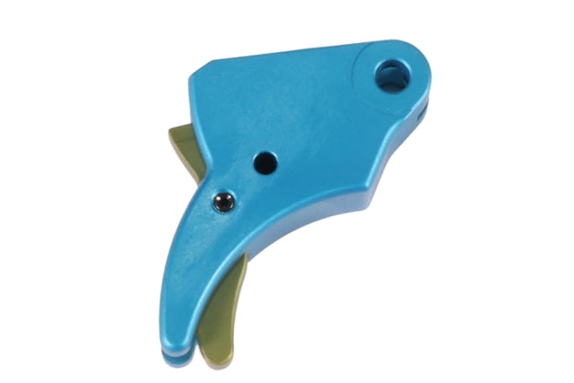 HYVE Technologies Monarch Trigger System Smith & Wesson M&P Shield 9mm/ .40 OD Green Shoe/Blue Safety Small - Hyve Technologies