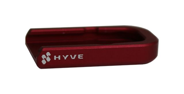 HYVE Technologies Small Magazine Base Pad Glock 44 Red Small - Hyve Technologies