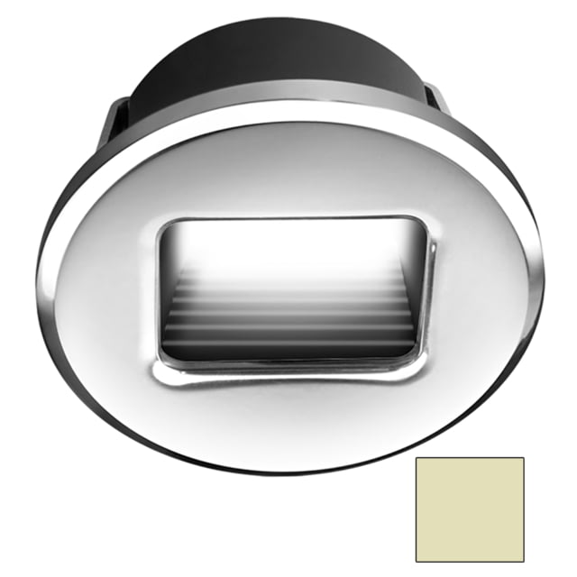 I2Systems Inc Ember  Snap-In LED Round Light Polished Chrome/ Warm White Light - I2Systems Inc
