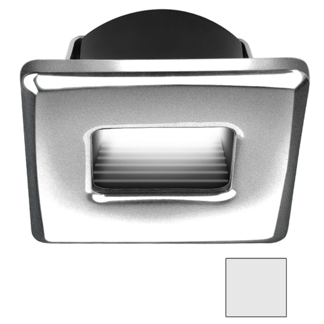 I2Systems Inc Ember  Snap-In LED Square Light Brushed Nickel/Cool White Light - I2Systems Inc