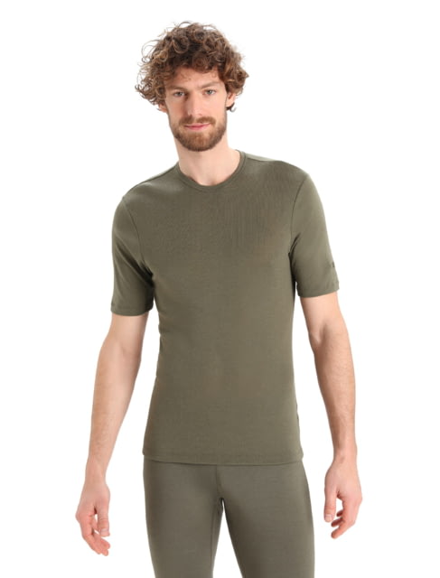 Icebreaker 175 Everyday Short Sleeve Crewe Thermal Top - Men's Loden 2XL