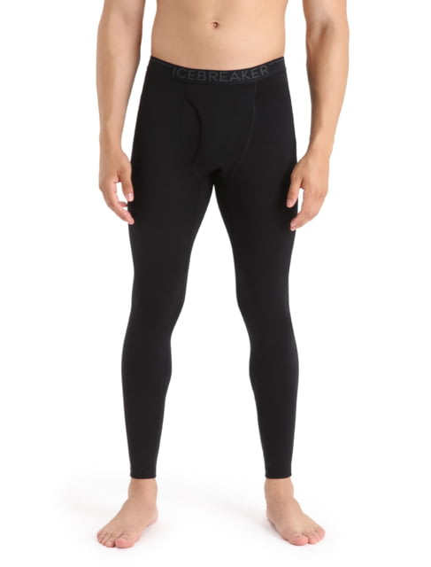 Icebreaker 200 Oasis Leggings w/ Fly - Mens Black 2XL