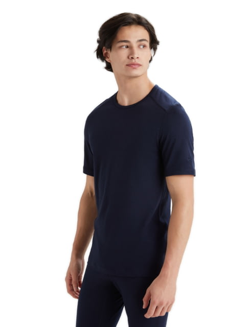 Icebreaker Merino 200 Oasis SS Crewe - Men's Midnight Navy Medium