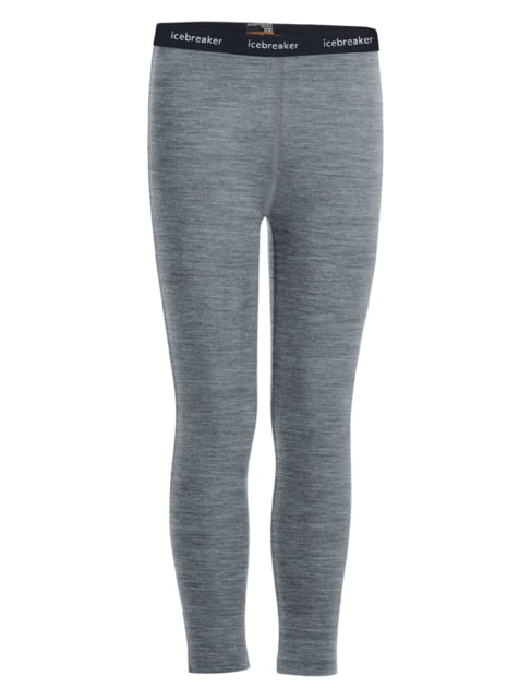 Icebreaker 200 Oasis Thermal Leggings - Kids Gritstone Heather 5US